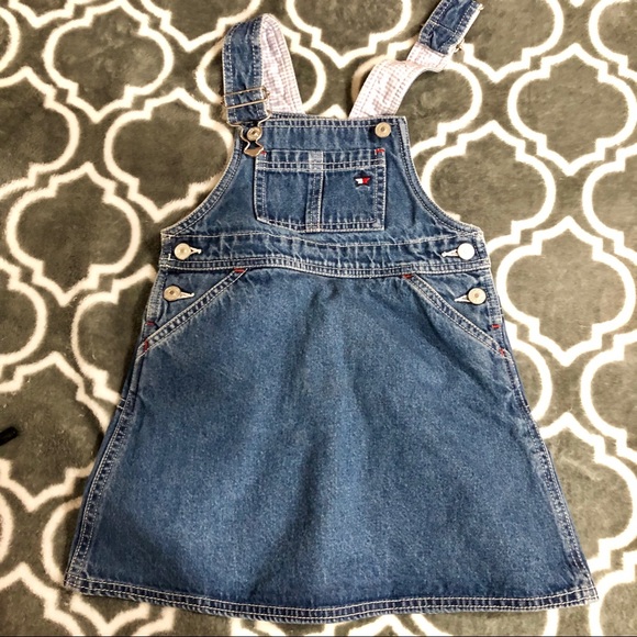 Tommy Hilfiger Girls Denim Overall